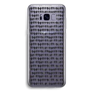 CaseCompany Crazy shapes: Samsung Galaxy S8 Plus Transparant Hoesje