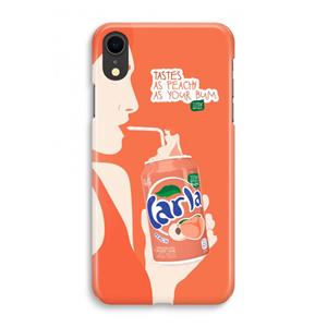 CaseCompany Peach please!: iPhone XR Volledig Geprint Hoesje