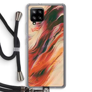 CaseCompany Forgotten Lands: Samsung Galaxy A42 5G Transparant Hoesje met koord