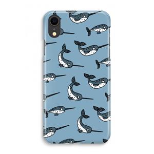 CaseCompany Narwhal: iPhone XR Volledig Geprint Hoesje