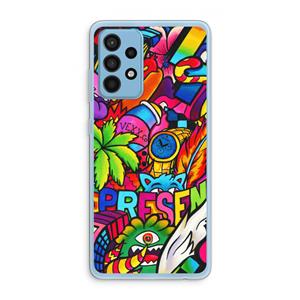 CaseCompany Represent: Samsung Galaxy A52 Transparant Hoesje