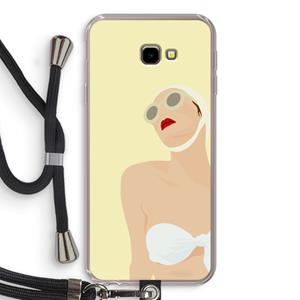 CaseCompany Summer: Samsung Galaxy J4 Plus Transparant Hoesje met koord