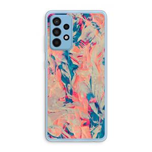 CaseCompany Alone: Samsung Galaxy A52 Transparant Hoesje