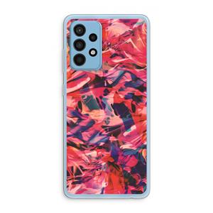 CaseCompany California: Samsung Galaxy A52 Transparant Hoesje