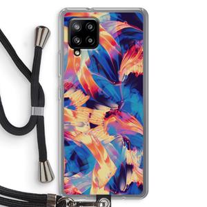 CaseCompany Tuesday Night: Samsung Galaxy A42 5G Transparant Hoesje met koord