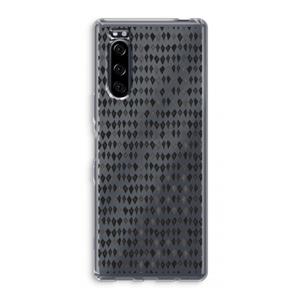 CaseCompany Crazy shapes: Sony Xperia 5 Transparant Hoesje