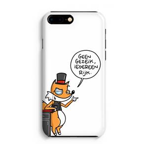 CaseCompany Geen Gezeik: iPhone 8 Plus Volledig Geprint Hoesje