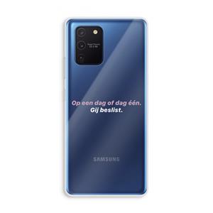 CaseCompany gij beslist: Samsung Galaxy Note 10 Lite Transparant Hoesje