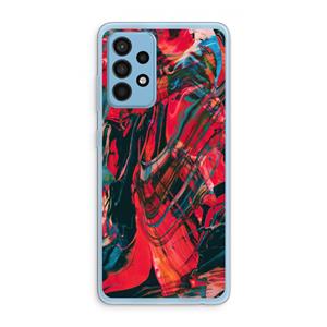 CaseCompany Endless Descent: Samsung Galaxy A52 Transparant Hoesje