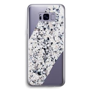 CaseCompany Gespikkelde marmer: Samsung Galaxy S8 Plus Transparant Hoesje