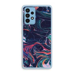 CaseCompany Light Years Beyond: Samsung Galaxy A52 Transparant Hoesje