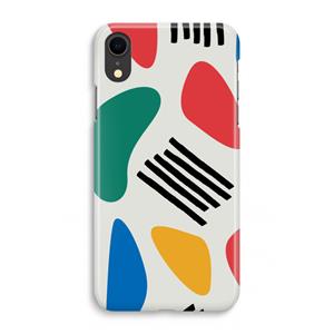 CaseCompany Illustratieve pop 1: iPhone XR Volledig Geprint Hoesje