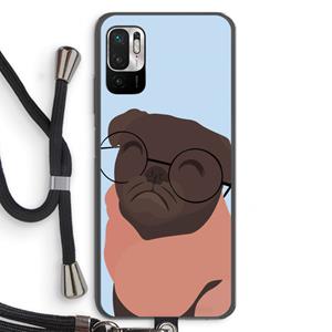 CaseCompany Ludo: Xiaomi Redmi Note 10 5G Transparant Hoesje met koord