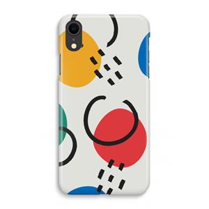 CaseCompany Illustratieve pop 3: iPhone XR Volledig Geprint Hoesje