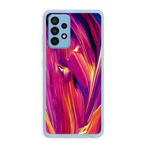 CaseCompany Phoenix: Samsung Galaxy A52 Transparant Hoesje