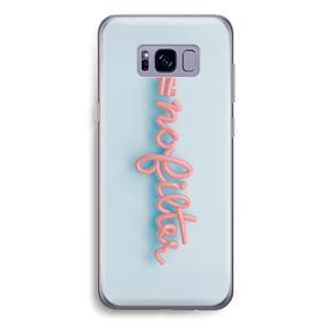 CaseCompany nofilter: Samsung Galaxy S8 Plus Transparant Hoesje