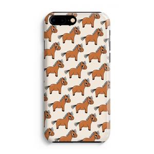 CaseCompany Pony: iPhone 8 Plus Volledig Geprint Hoesje