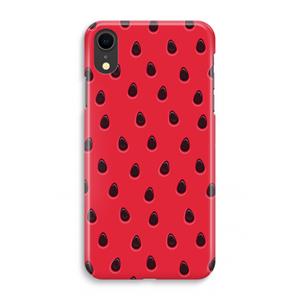 CaseCompany Watermelon: iPhone XR Volledig Geprint Hoesje