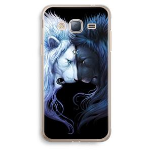 CaseCompany Brotherhood: Samsung Galaxy J3 (2016) Transparant Hoesje