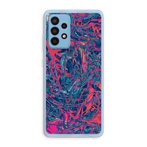 CaseCompany Sleeping Dreams: Samsung Galaxy A52 Transparant Hoesje