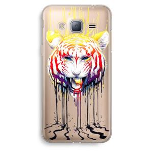 CaseCompany Fading: Samsung Galaxy J3 (2016) Transparant Hoesje
