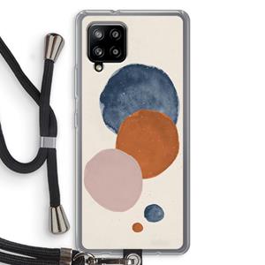 CaseCompany Geo #4: Samsung Galaxy A42 5G Transparant Hoesje met koord