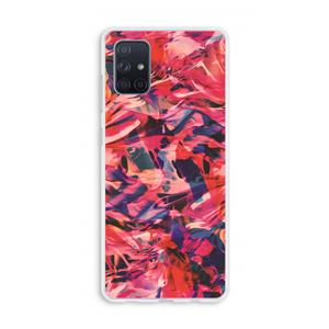 CaseCompany California: Galaxy A71 Transparant Hoesje