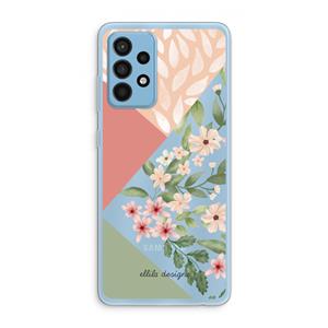 CaseCompany Sweet heaven geometrics: Samsung Galaxy A52 Transparant Hoesje