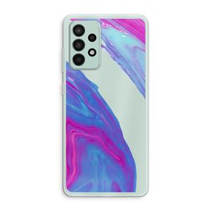CaseCompany Zweverige regenboog: Samsung Galaxy A52s 5G Transparant Hoesje