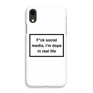 CaseCompany I'm dope: iPhone XR Volledig Geprint Hoesje