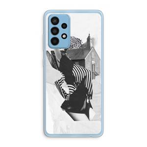 CaseCompany House: Samsung Galaxy A52 Transparant Hoesje