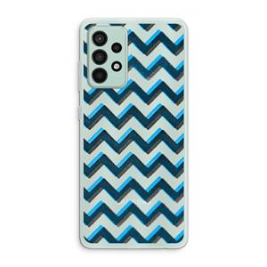 CaseCompany Onderbroken lijn: Samsung Galaxy A52s 5G Transparant Hoesje