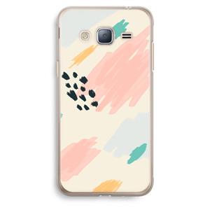 CaseCompany Sunday Chillings: Samsung Galaxy J3 (2016) Transparant Hoesje