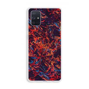CaseCompany Lucifer: Galaxy A71 Transparant Hoesje