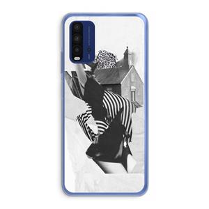 CaseCompany House: Xiaomi Redmi 9T Transparant Hoesje