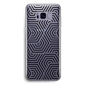 CaseCompany Magic pattern: Samsung Galaxy S8 Plus Transparant Hoesje