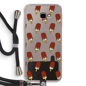CaseCompany Yummy: Samsung Galaxy J4 Plus Transparant Hoesje met koord