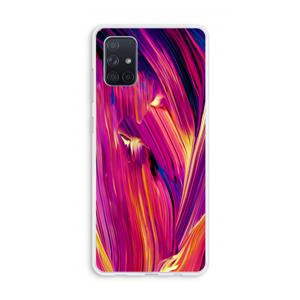 CaseCompany Phoenix: Galaxy A71 Transparant Hoesje