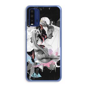 CaseCompany Camouflage de sommeil: Xiaomi Redmi 9T Transparant Hoesje
