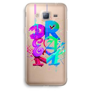 CaseCompany Dream: Samsung Galaxy J3 (2016) Transparant Hoesje