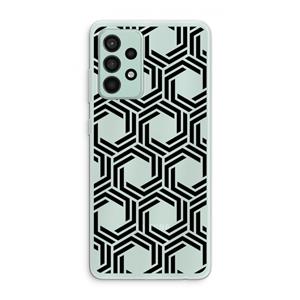 CaseCompany Geometrisch patroon: Samsung Galaxy A52s 5G Transparant Hoesje