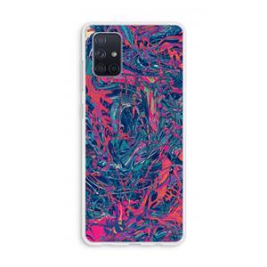 CaseCompany Sleeping Dreams: Galaxy A71 Transparant Hoesje