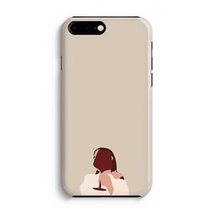 CaseCompany I drink wine: iPhone 8 Plus Volledig Geprint Hoesje