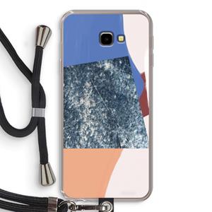 CaseCompany Billy: Samsung Galaxy J4 Plus Transparant Hoesje met koord