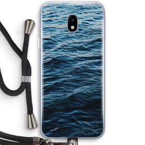 CaseCompany Oceaan: Samsung Galaxy J3 (2017) Transparant Hoesje met koord