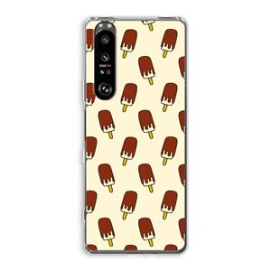 CaseCompany Yummy: Sony Xperia 1 III Transparant Hoesje