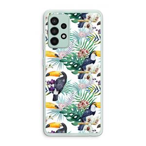 CaseCompany Tukans: Samsung Galaxy A52s 5G Transparant Hoesje