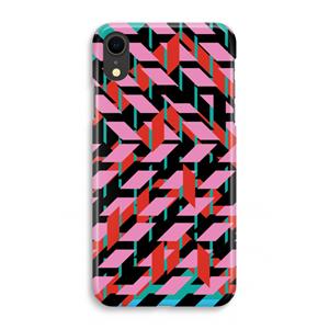 CaseCompany Skew Blush 2: iPhone XR Volledig Geprint Hoesje