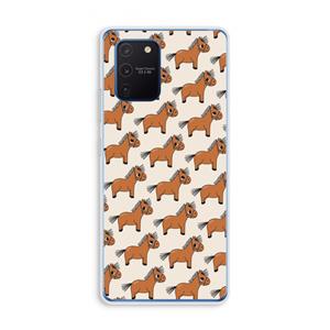 CaseCompany Pony: Samsung Galaxy Note 10 Lite Transparant Hoesje