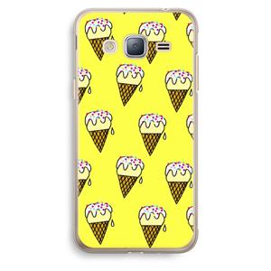 CaseCompany Isjes: Samsung Galaxy J3 (2016) Transparant Hoesje